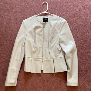 Express leather jacket